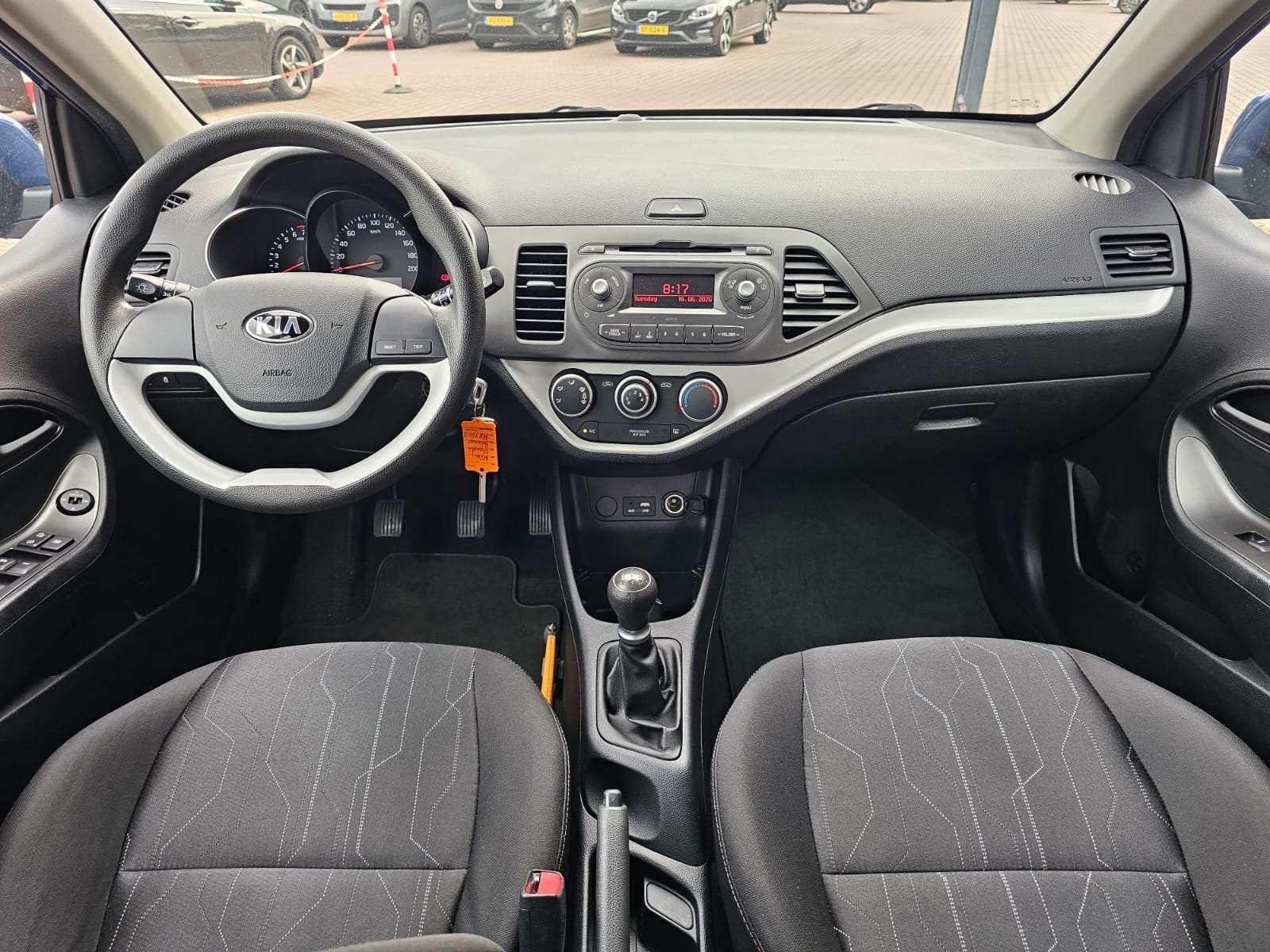 Kia Picanto 1.0 CVVT ComfortLine | Airco | Parkeersensoren a, Voorwielaandrijving, Euro 5, Stof, Gebruikt