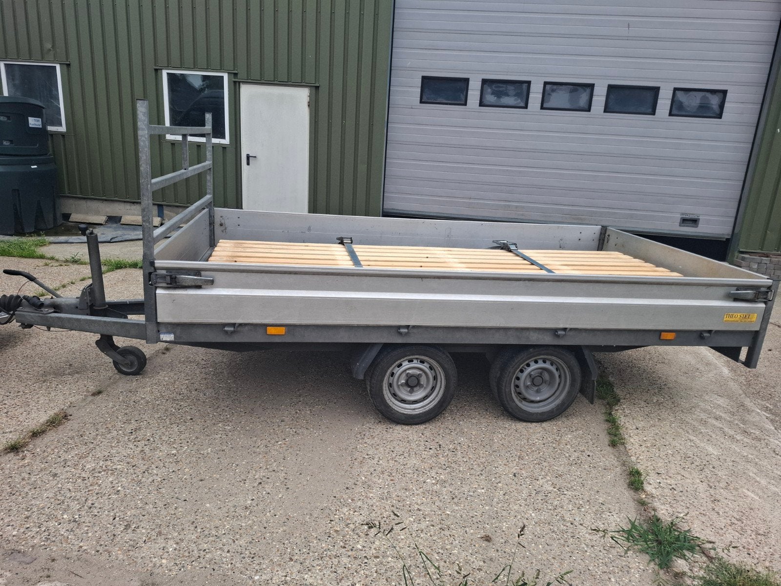 Hapert aanhangwagen 2700 kg 335x180, Ophalen of Verzenden, Gebruikt