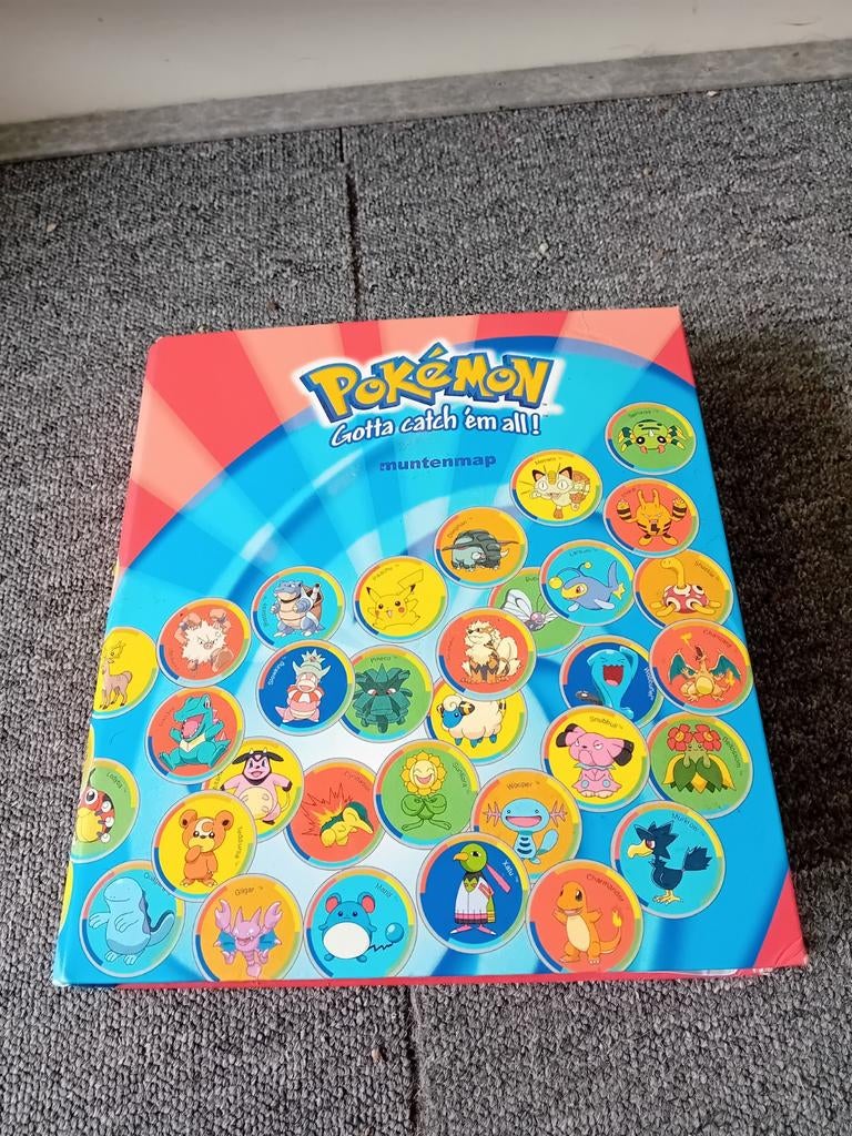 Pokemon Muntenmap Serie 1 & 2 compleet Super de Boer 96 munt, Verzamelen, Supermarktacties, Ophalen of Verzenden, Pokemon, ., .