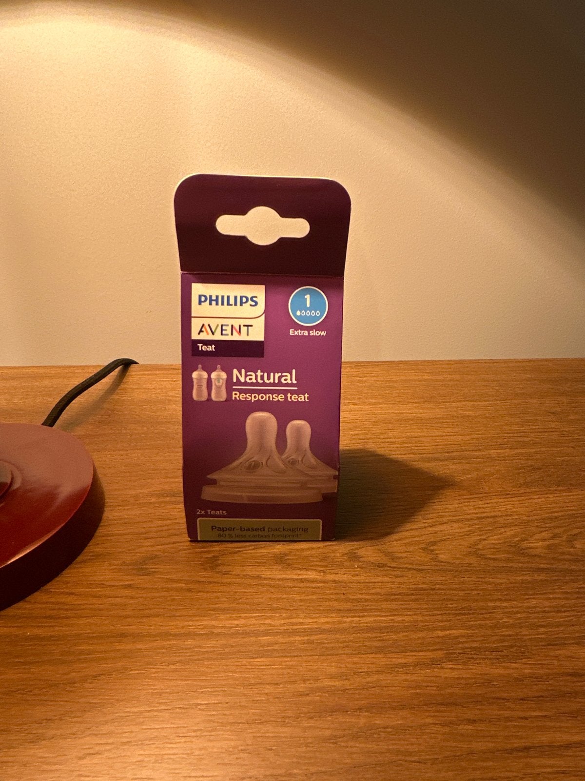 Philips Avent Natural Response Speen - Extra Langzaam (2 stu, Ophalen, Nieuw, Speen, Philips Avent