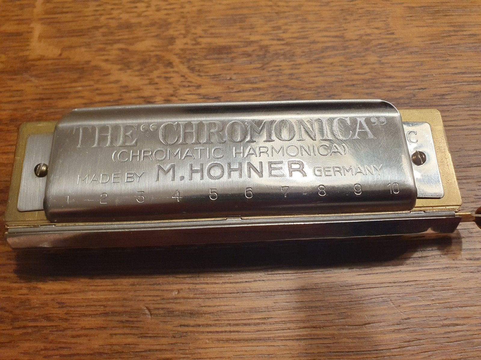 Hohner Chromonica 260 C-mondharmonica met doosje, Ophalen of Verzenden, C-mondharmonica