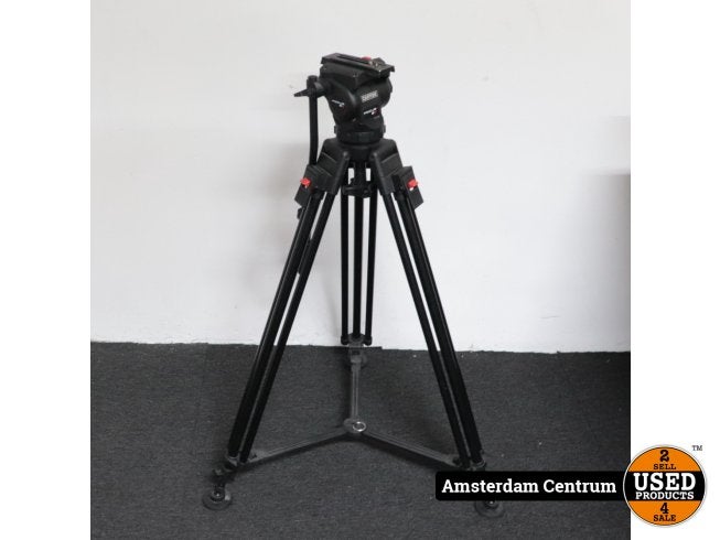 Cartoni Focus 8 Tripod Complete Kit - Nette Staat, Audio, Tv en Foto, Fotografie | Statieven en Balhoofden, Flex Ltd., Gebruikt