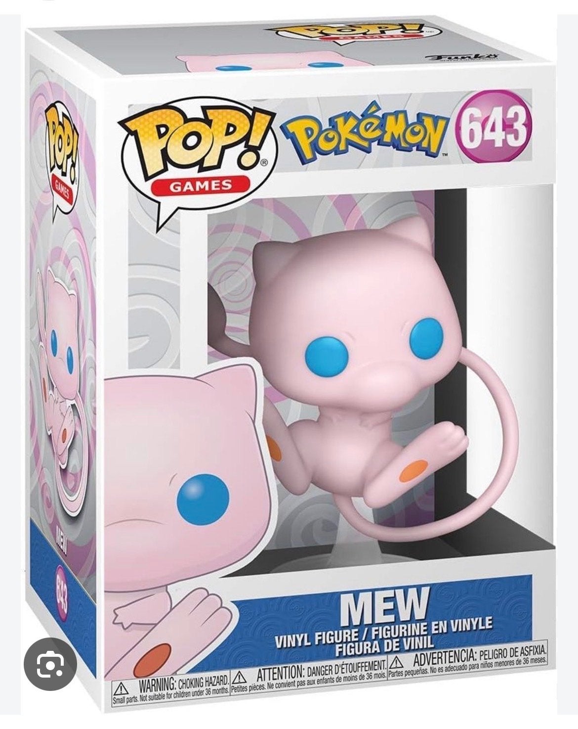 Funko Pop! Pokémon Mew #643 - Nieuw in doos, Verzamelen, Ophalen of Verzenden, Nieuw