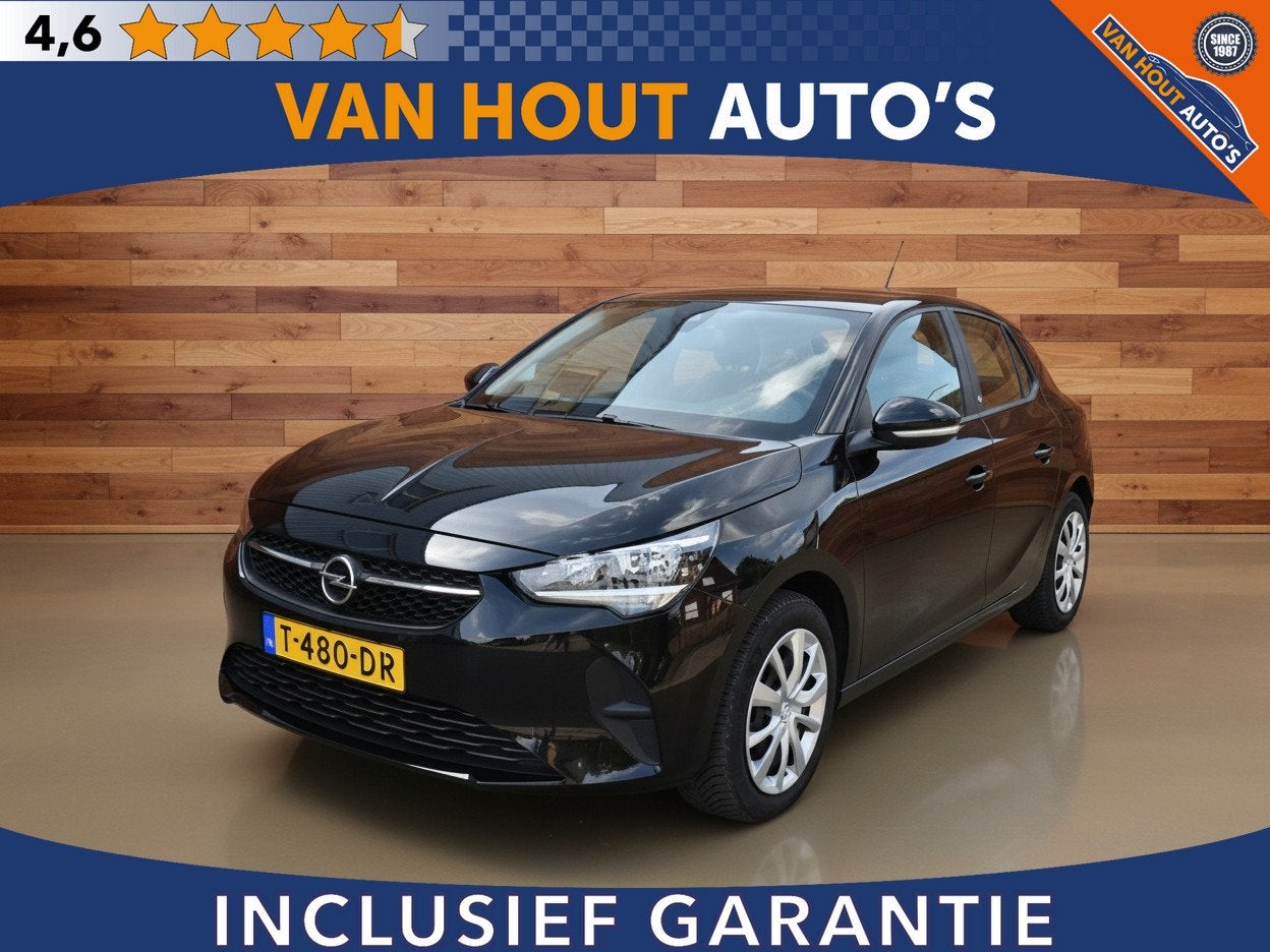 Opel Corsa Electric 50 kWh | Edition | SOH 96,44% (bj 2023), Auto's, Gebruikt, Met garantie (alle), 24 min, Zwart