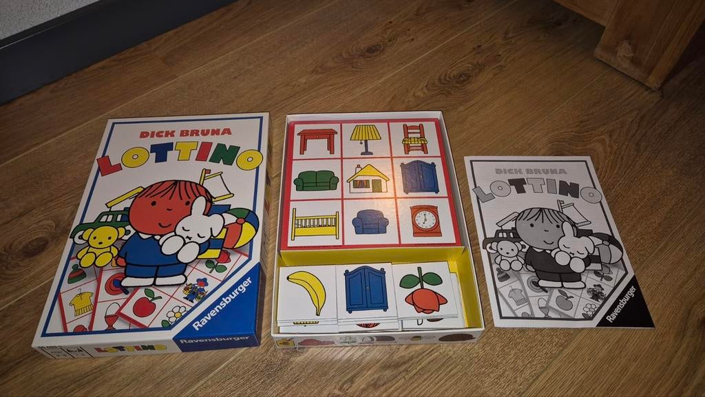 Lottino, Dick Bruna, Ravensburger, Kinderen en Baby's, Speelgoed | Educatief en Creatief, Ophalen of Verzenden, Zo goed als nieuw