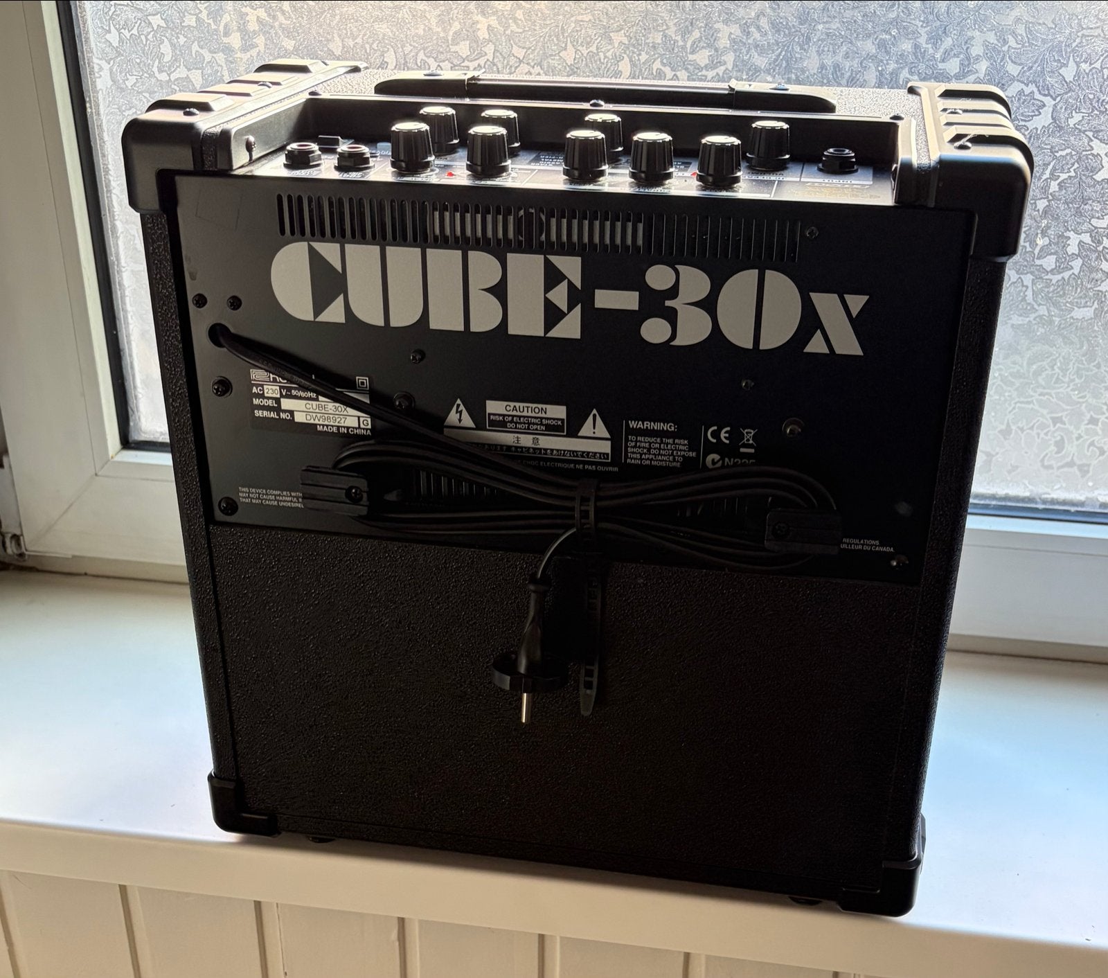 Roland Cube-30X gitaarversterker - Zo goed als nieuw, Muziek en Instrumenten, Ophalen, Nieuw, Gitaar, Minder dan 50 watt