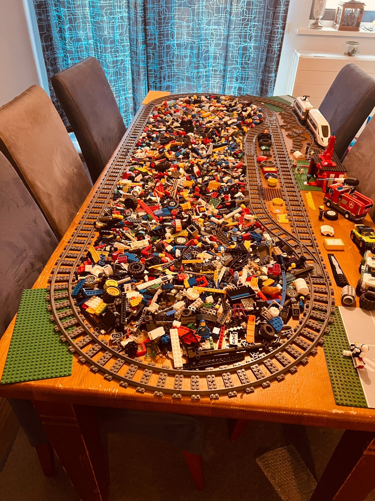Lego mega grote partij echte lego gemengd, Ophalen of Verzenden, Zo goed als nieuw
