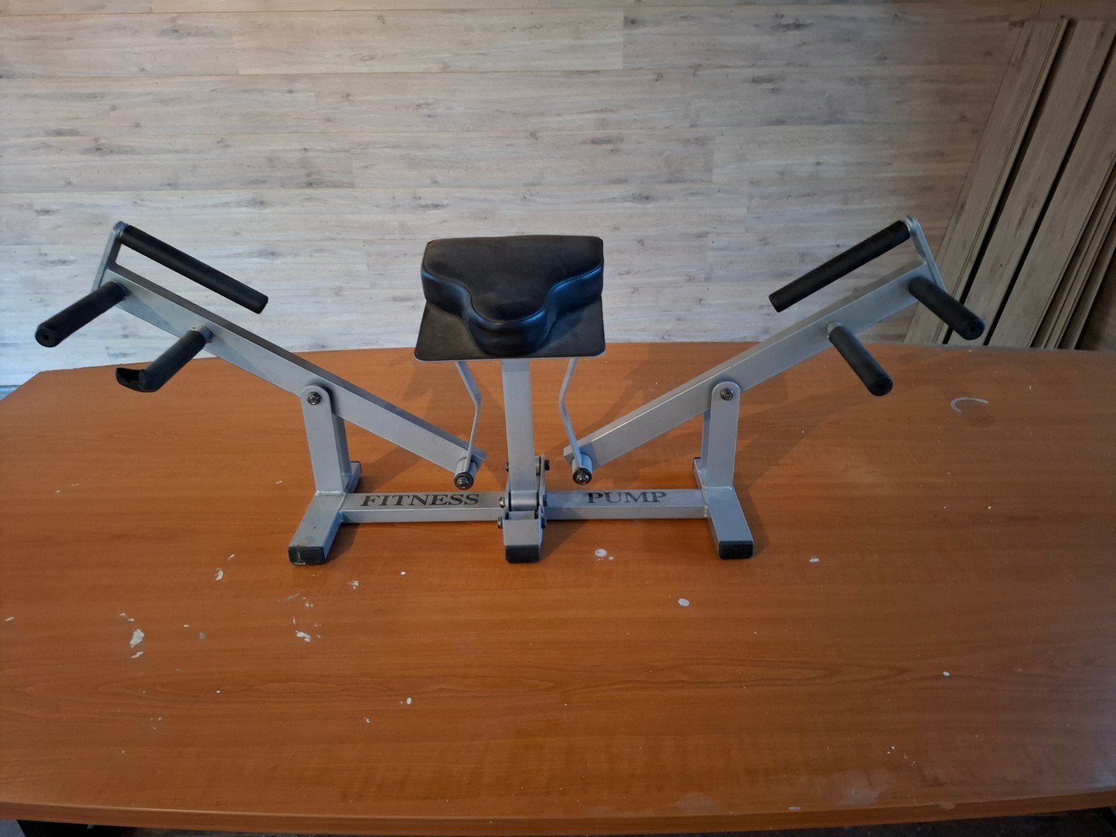 Fitness Pump Krachtstation - Licht beschadigd handvat, Benen, Gebruikt, Krachtstation, Ophalen of Verzenden