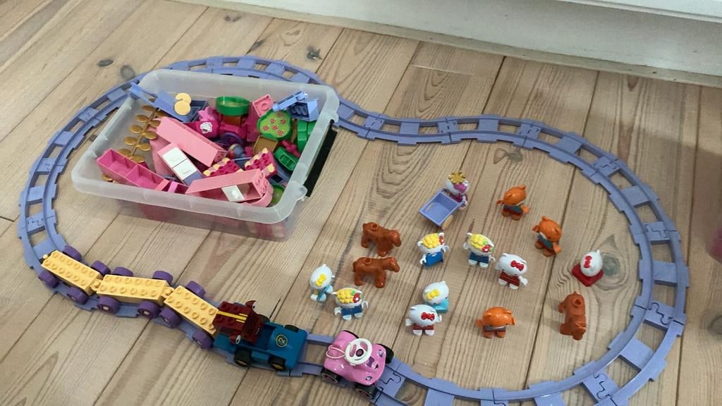 Hello Kitty duplo, Ophalen, Zo goed als nieuw
