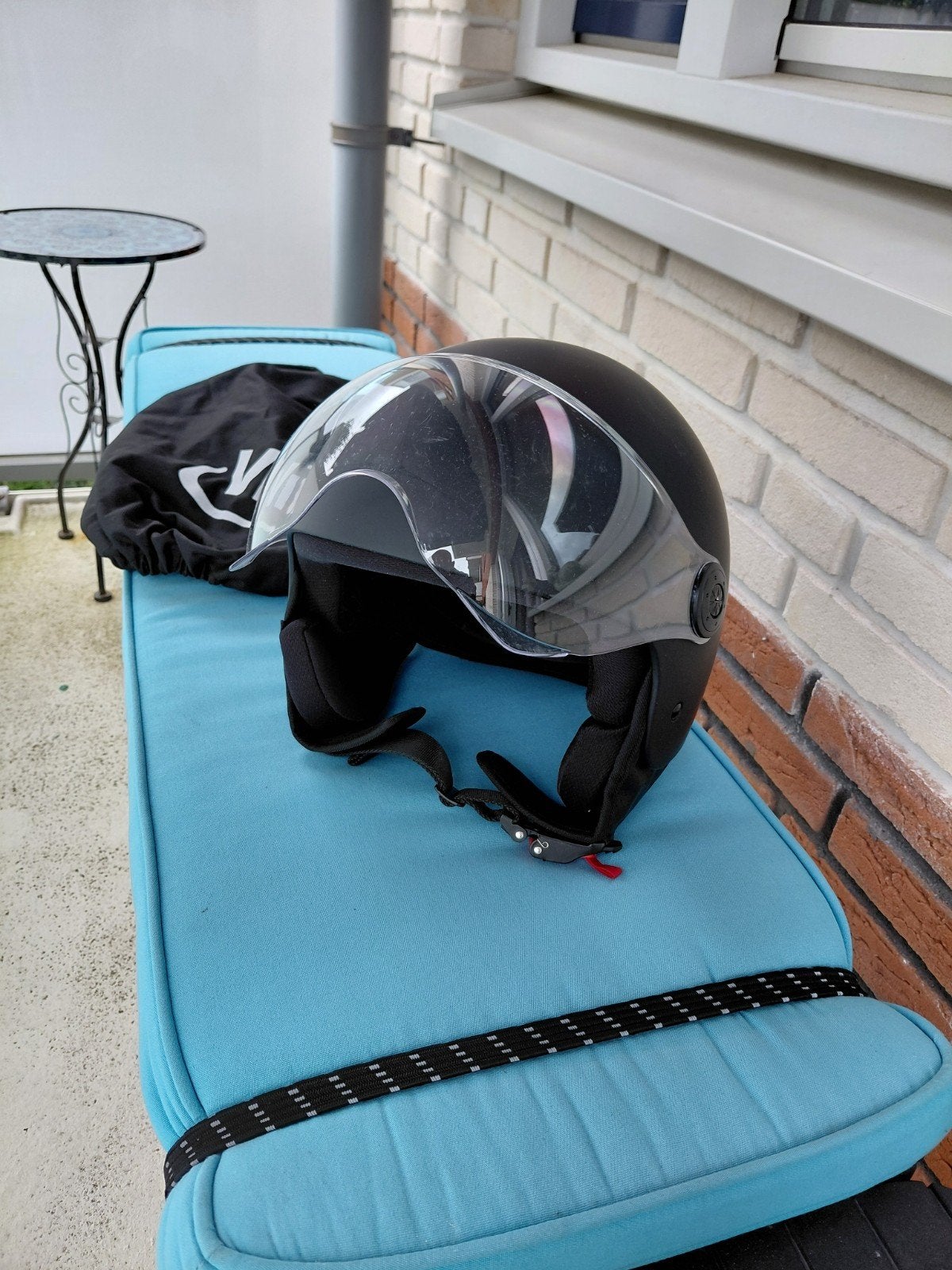 Vinz Duoro helm maat L (59-60 cm), Fietsen en Brommers, Brommerhelmen, Ophalen of Verzenden, Large, Vinz Helmets