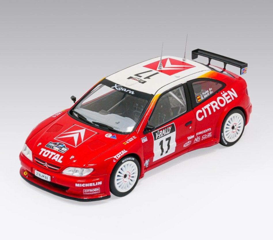 Citroen Xsara Kit Car 1999 Rallye Corsica Puras / Marti 1/24