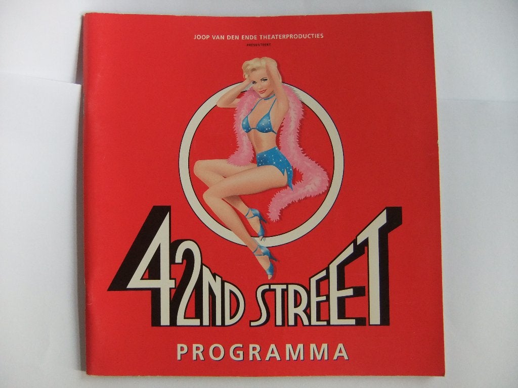 42nd Street Musical Programma - Joop van den Ende Producties, Onbekend, Ballet of Musical, Verzenden, Zo goed als nieuw