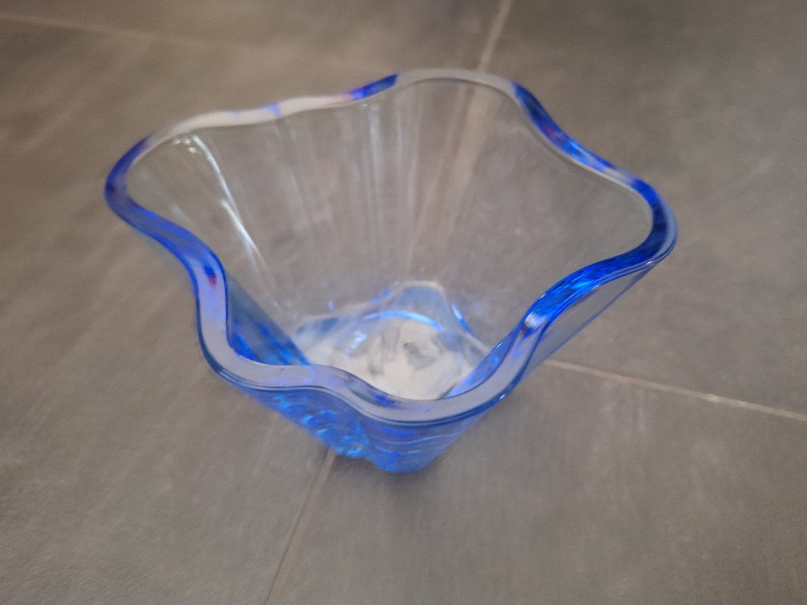 Iittala Alvar Aalto schaaltje Aqua 75mm., Overige merken, Ophalen of Verzenden, Overige stijlen, Glas