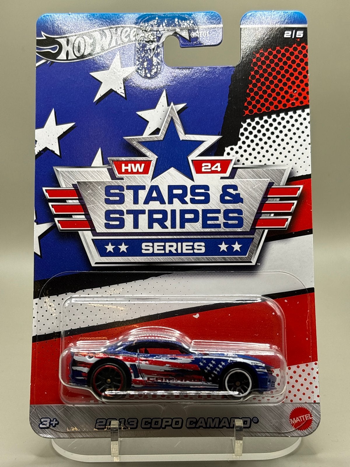 Hot Wheels Stars & Stripes Series 2024 - Complete set van 5, Auto, Nieuw, Ophalen of Verzenden, Mattel