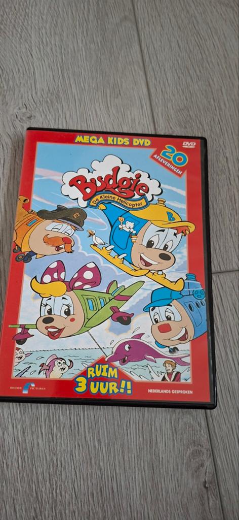 Budgie De Kleine Helikopter - Mega Kids DVD, Alle leeftijden, Ophalen of Verzenden, Zo goed als nieuw, Tv fictie