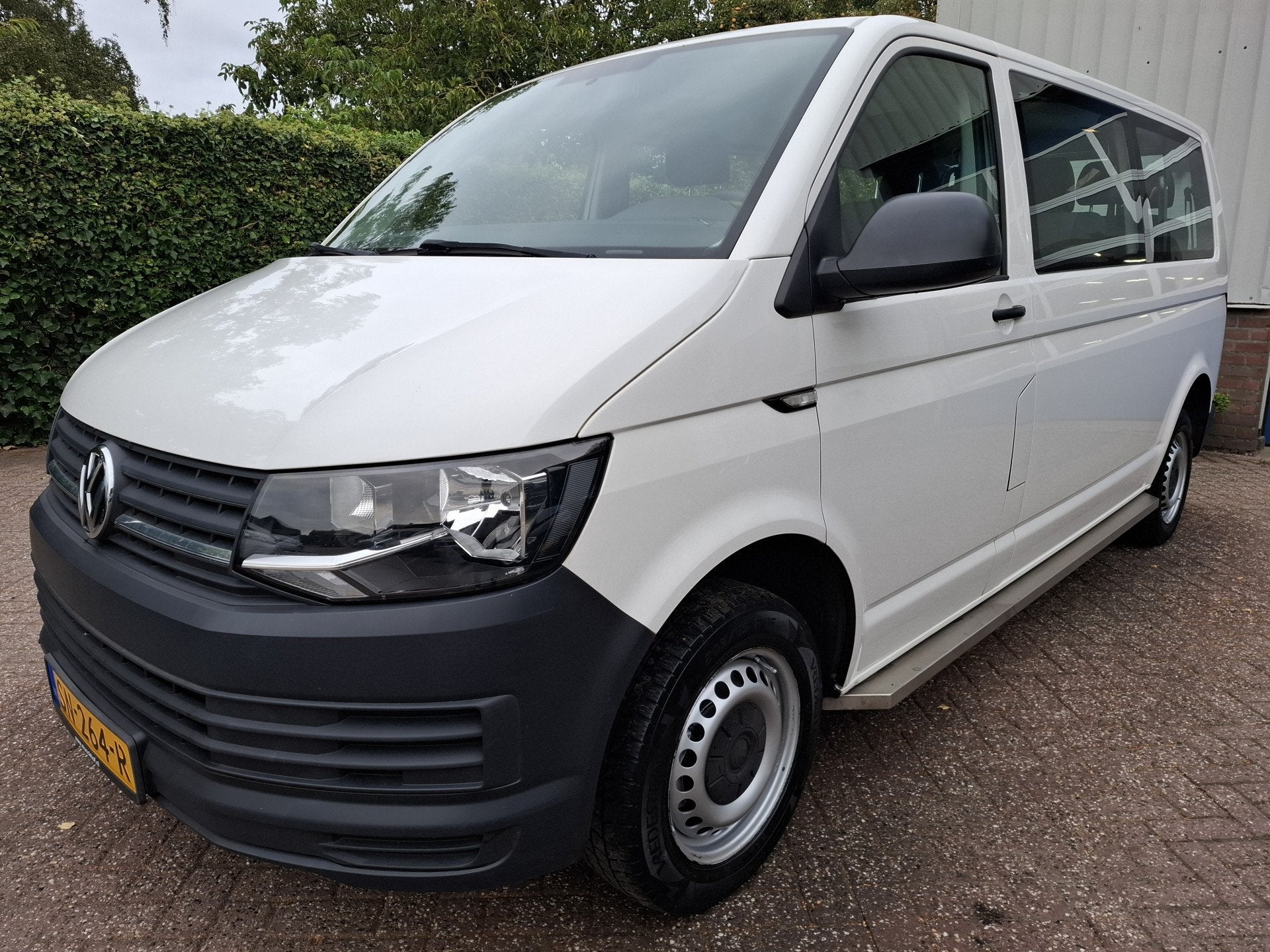 Volkswagen Transporter Kombi 2.0 TSI L2H1 24500.- INCL BTW 9, Auto's, Stof, Gebruikt, 2500 kg, Wit