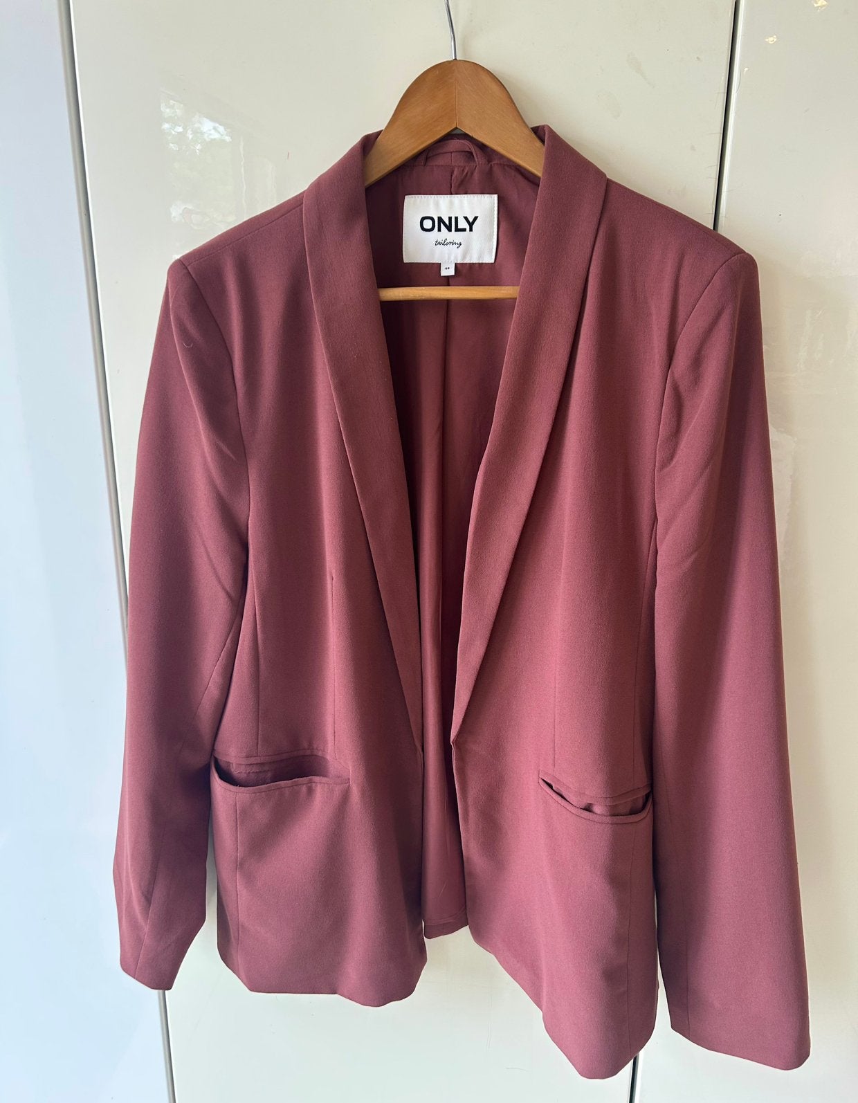 Only blazer jasje oudroze 44, Ophalen of Verzenden, Zo goed als nieuw, Maat 42/44 (L), Roze