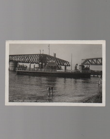 Zaandam Hembrug Noordzeekanaal pont Uit Fotobureau Amsterdam, Ophalen of Verzenden, 1920 tot 1940, Ongelopen, Noord-Holland