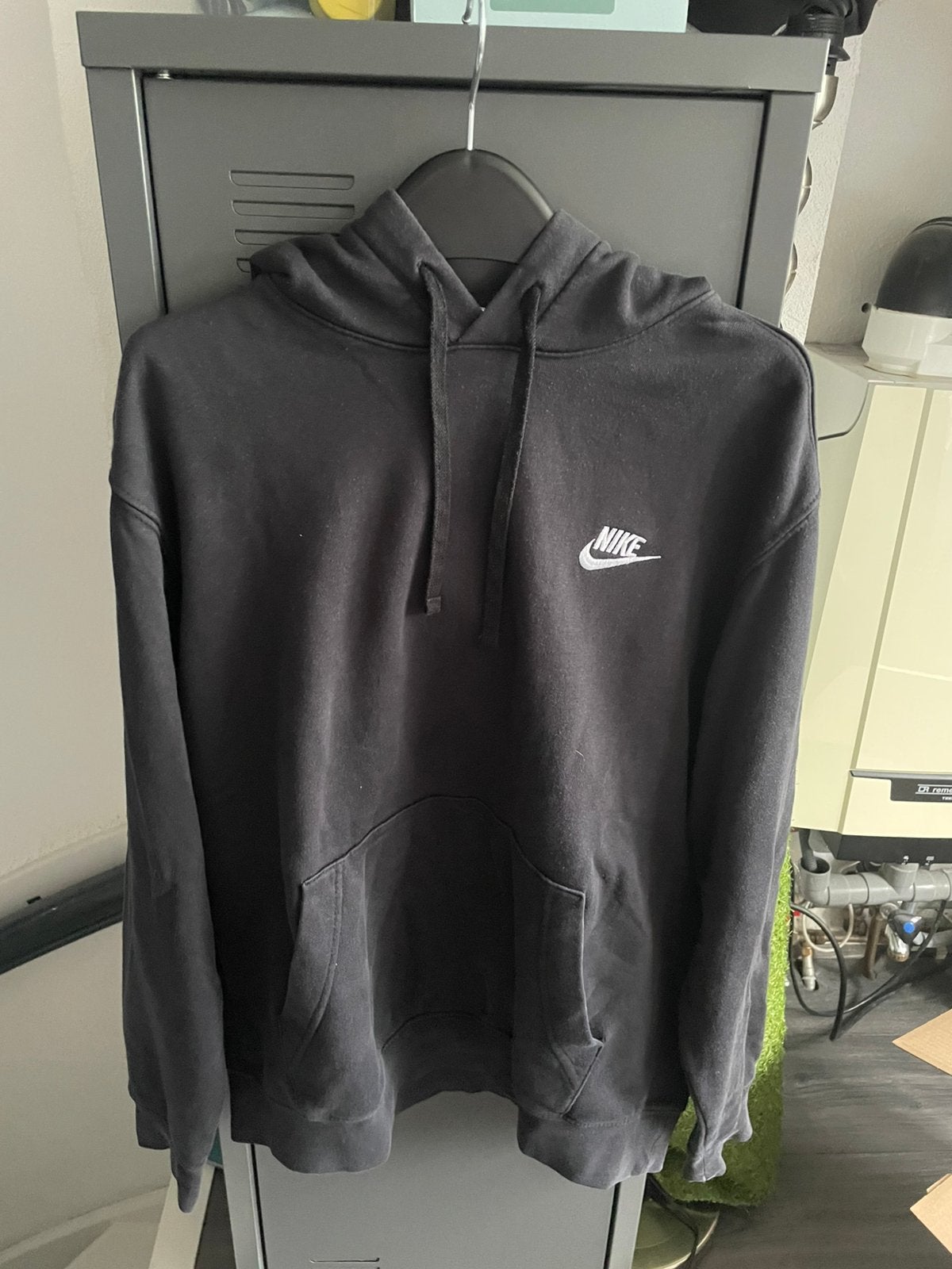 Nike hoodie maat m, Ophalen of Verzenden, Zo goed als nieuw, Maat 48/50 (M), Zwart