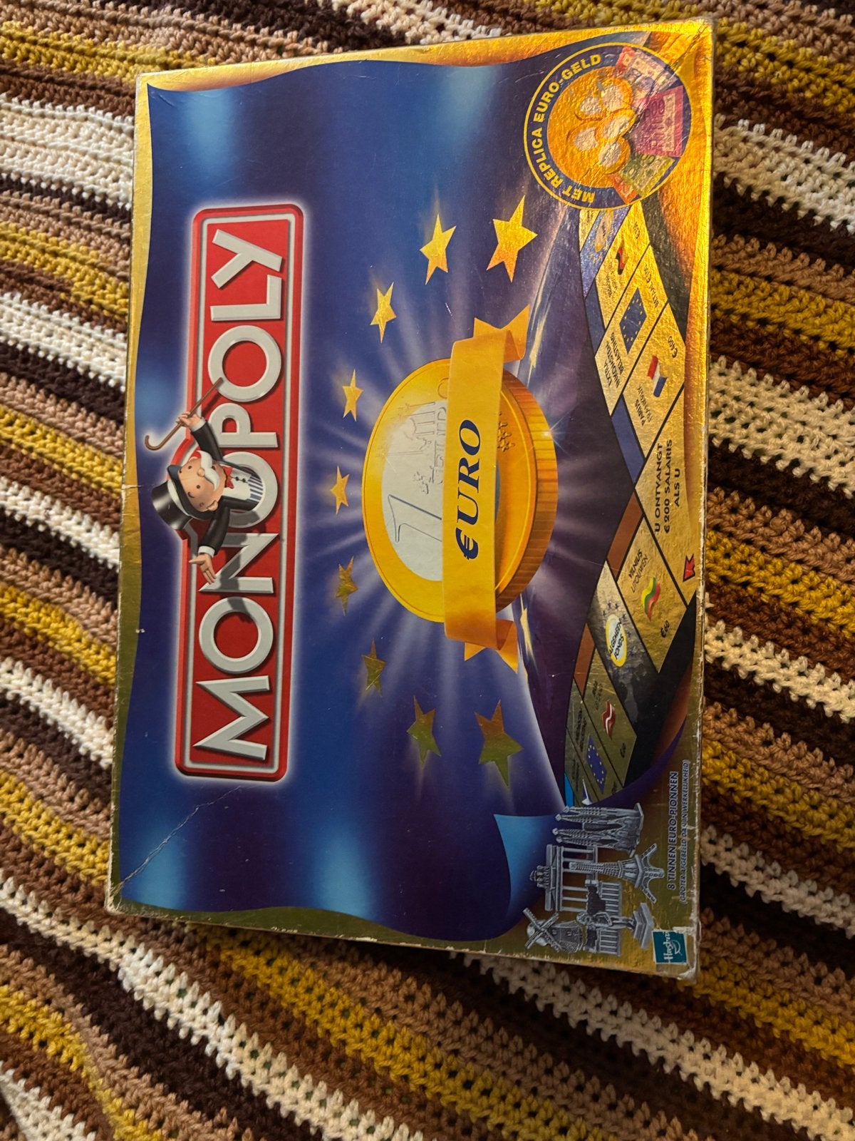 Monopoly Euro Editie - Goede Staat, Hobby en Vrije tijd, Gezelschapsspellen | Bordspellen, Drie of vier spelers, Ophalen of Verzenden