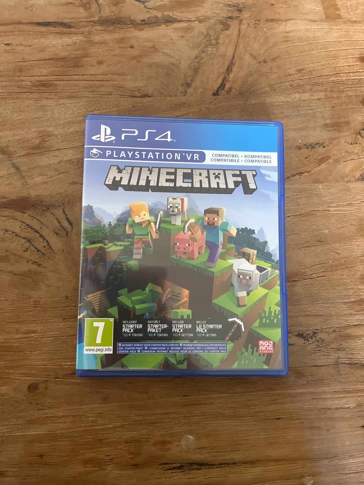 Minecraft PS4 - Nieuwstaat met VR-compatibiliteit, Avontuur en Actie, Online, 1 speler, Ophalen of Verzenden
