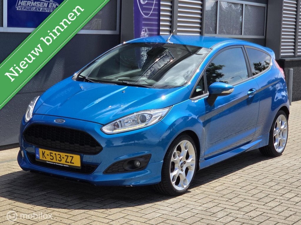 Ford Fiesta 1.0 EcoBoost 125pk Sport ST-line, Voorwielaandrijving, Euro 5, 125 pk, Blauw
