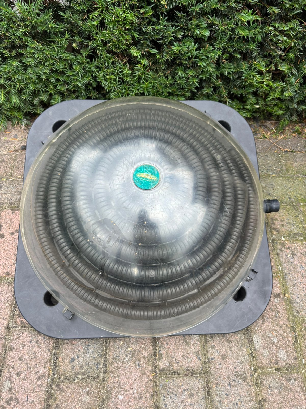 Solar bol voor warm zwembadwater., Tuin en Terras, Ophalen, Zo goed als nieuw