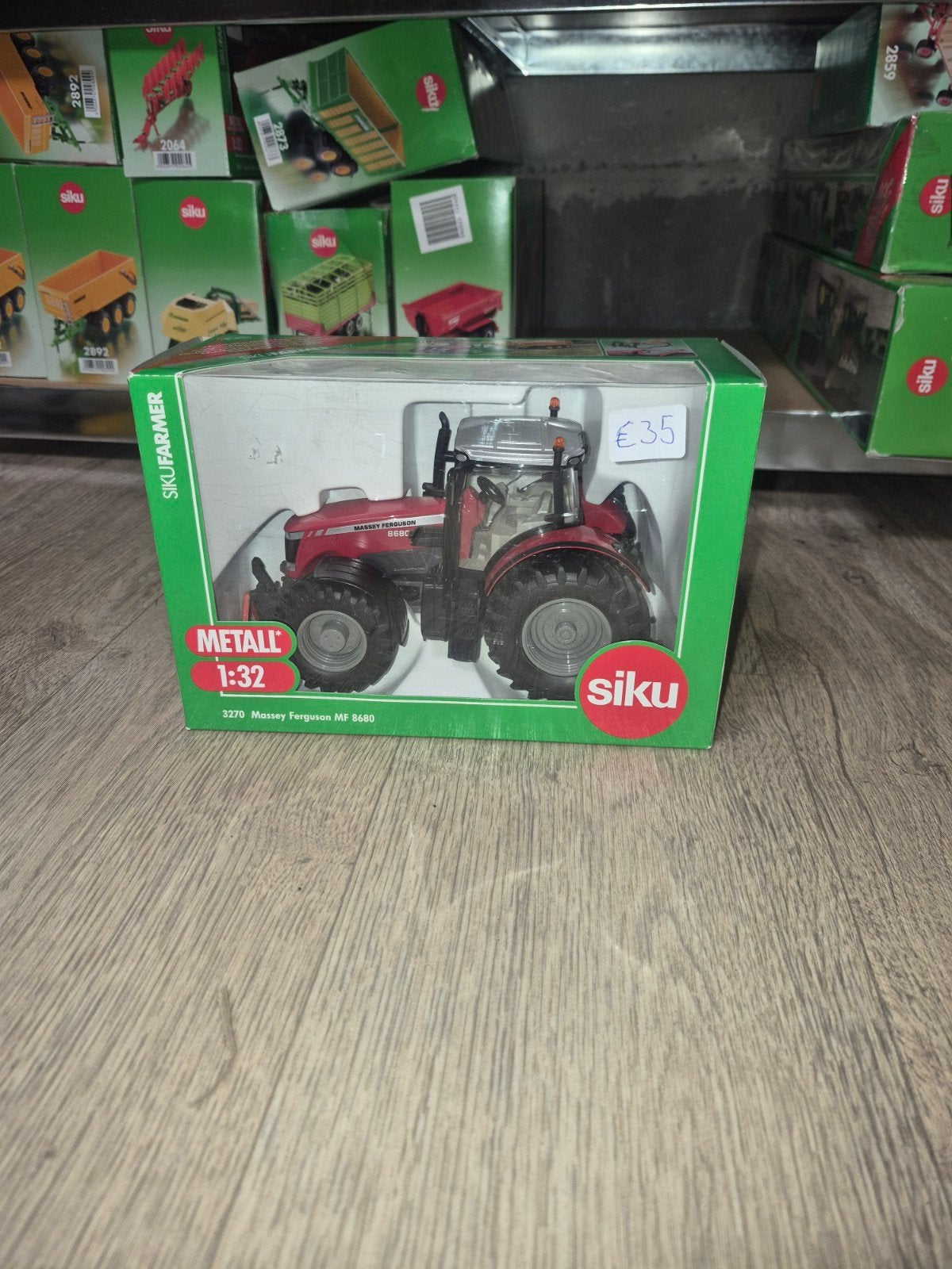 Siku Farmer Massey Ferguson MF 8680 Tractor 1:32, Tractor of Landbouw, Niet van toepassing, Nieuw, Niet van toepassing