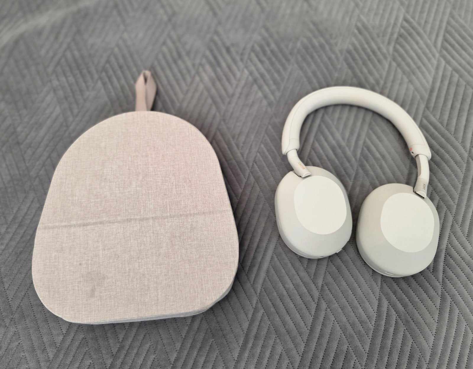 Sony WH-1000XM5 draadloze noise-cancelling koptelefoon, Zilver, Ophalen of Verzenden, Zo goed als nieuw, Draadloos