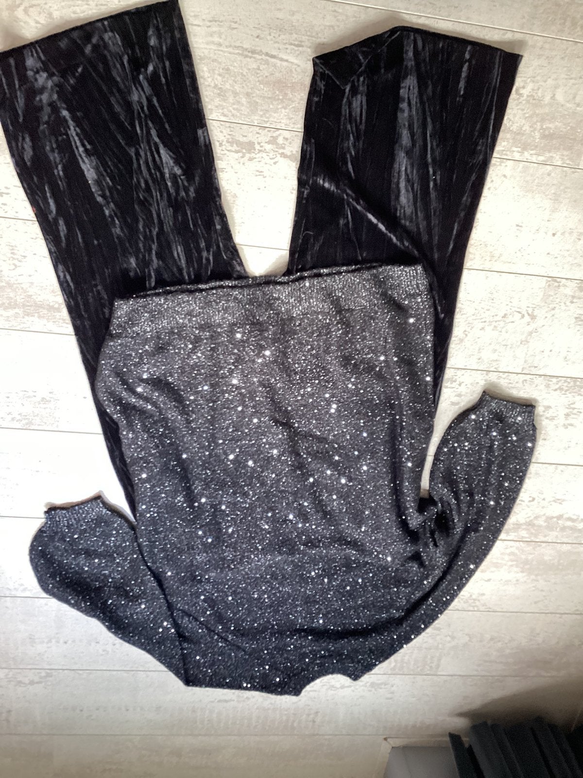 Yours broek met tuniek., Verzenden, Zo goed als nieuw, Zwart, Blouse of Tuniek