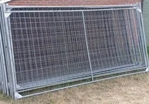 11 Bouwhek 16 voeten en klemmen, Ophalen, Gebruikt, Overige typen, IJzer