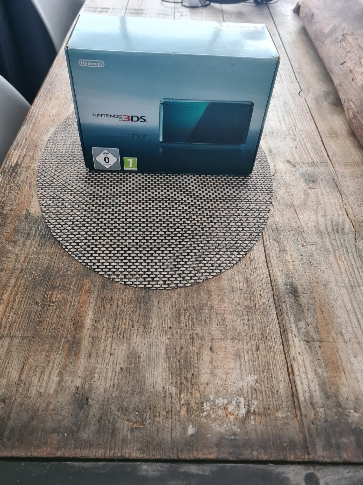 3ds aqua blue in nieuwstaat., Ophalen of Verzenden