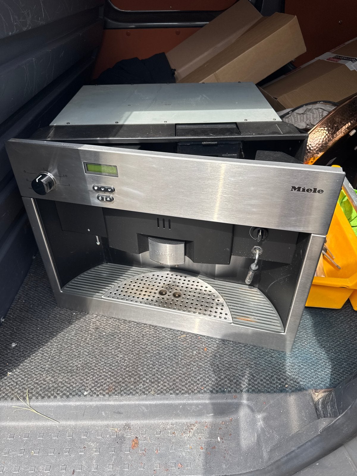Miele CVA 620 Koffiemachine - Functioneel, voor onderdelen, Ophalen, Gebruikt, Koffiemachine, Koffiebonen