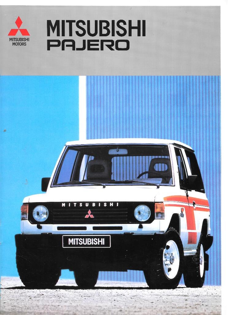 MITSUBISHI PAJERO  1987, Ophalen of Verzenden, Zo goed als nieuw, Mitsubishi