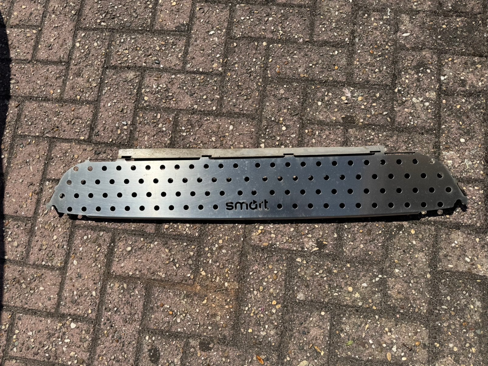 Smart 450 rvs hitte schild, Gebruikt, Ophalen of Verzenden, Achter, Bumper