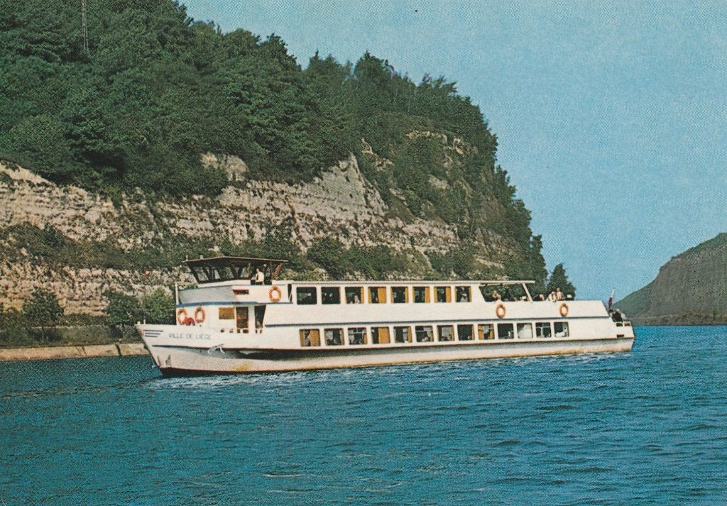 MAASTRICHT MPS Ville de Liège Rederij Stiphout, Verzenden, 1960 tot 1980, Gelopen, Limburg