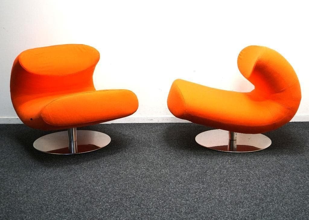 Softline Rio Design Fauteuils | Oranje | Design Stoelen