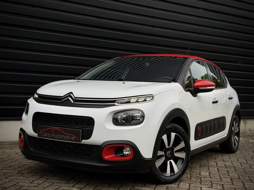 Citroën C3 1.2 PureTech NAVI|BLINDSPOT|CAMERA|KEYLESS|CRUIS, Auto's, Keurmerk '100% Onderhouden', 83 pk, Gebruikt, Euro 6