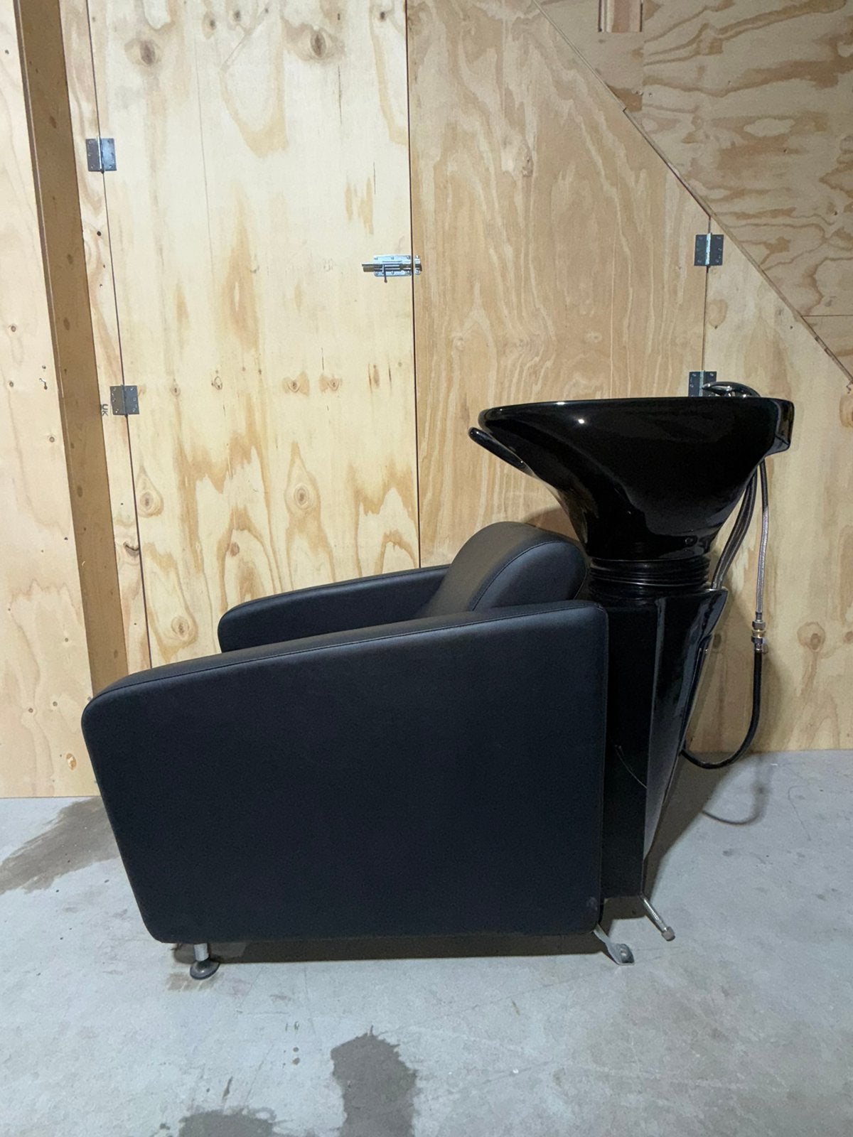 Hairway Wasunit, Ophalen, Zwart, Leer, Zo goed als nieuw