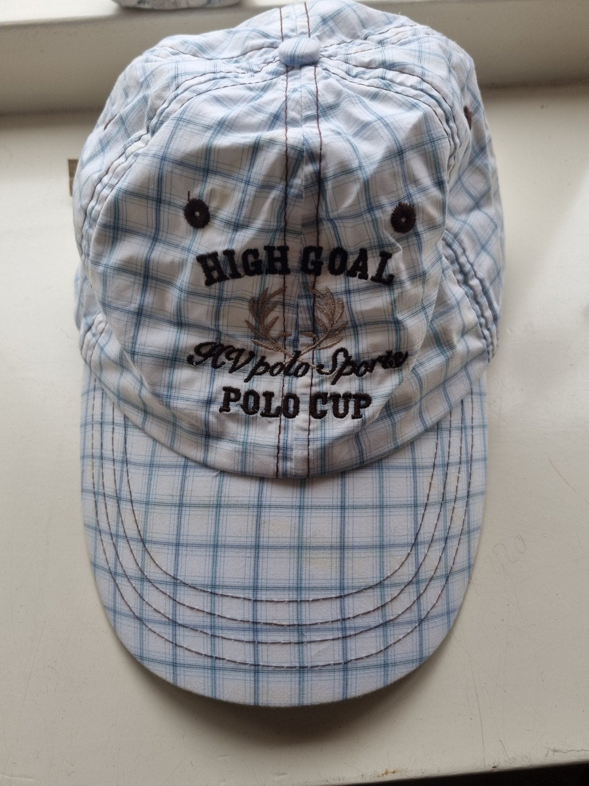Gave witte hv polo baseball pet cap, Nieuw, Pet, Hv polo, One size fits all
