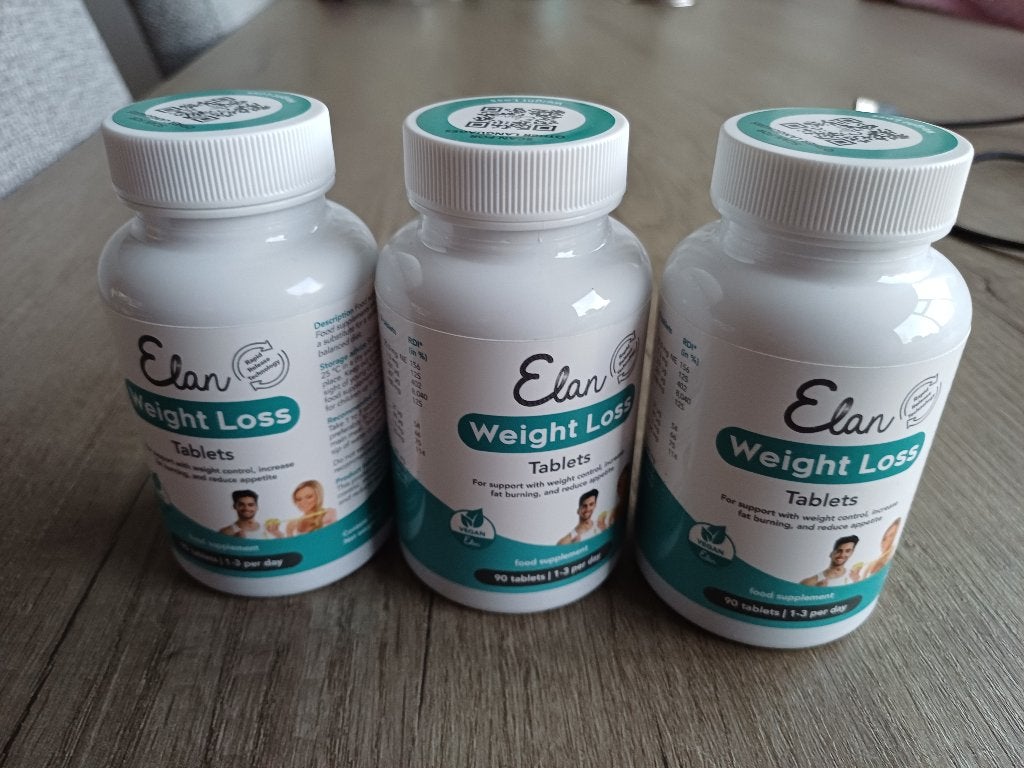 Elan Weight Loss Tabletten - 2 nieuw, 1 halfvol, Ophalen, Nieuw, Pillen