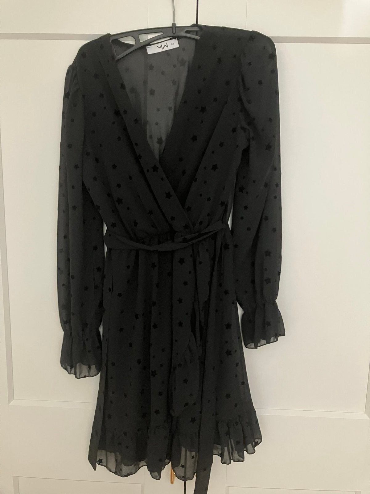 Most Wanted zwart (gala) jurkje maat XS, Zwart, Ophalen of Verzenden, Zo goed als nieuw, Maat 34 (XS) of kleiner