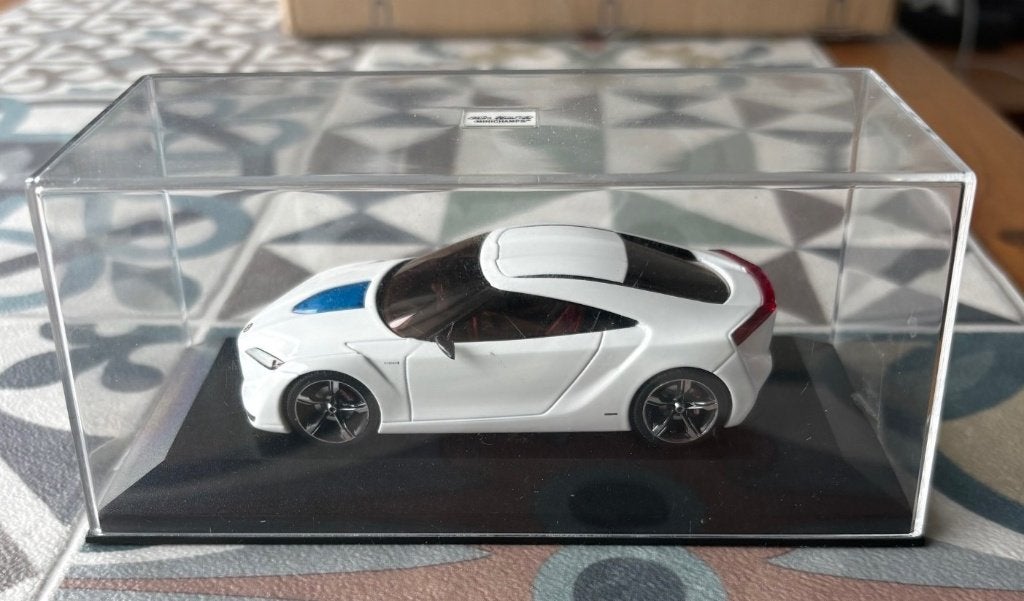 Minichamps Toyota FT-HS Wit, Hobby en Vrije tijd, Modelauto's | 1:43, Ophalen of Verzenden, Zo goed als nieuw, Auto, MiniChamps
