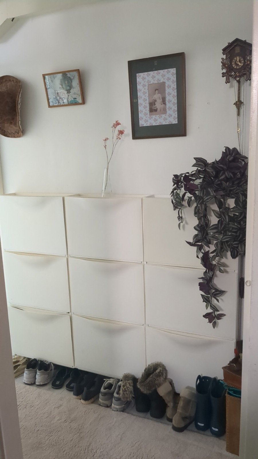 Witte schoenenkasten, Ophalen, Gebruikt, Modern en functioneel