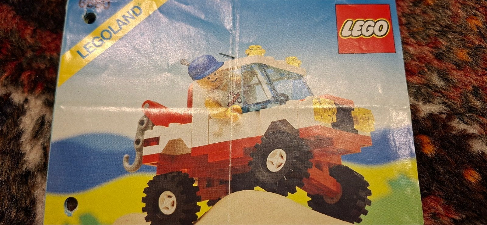 Lego Legoland Takelwagen (Set 6660) - Vintage en Compleet, Gebruikt, Lego, Ophalen of Verzenden, Complete set