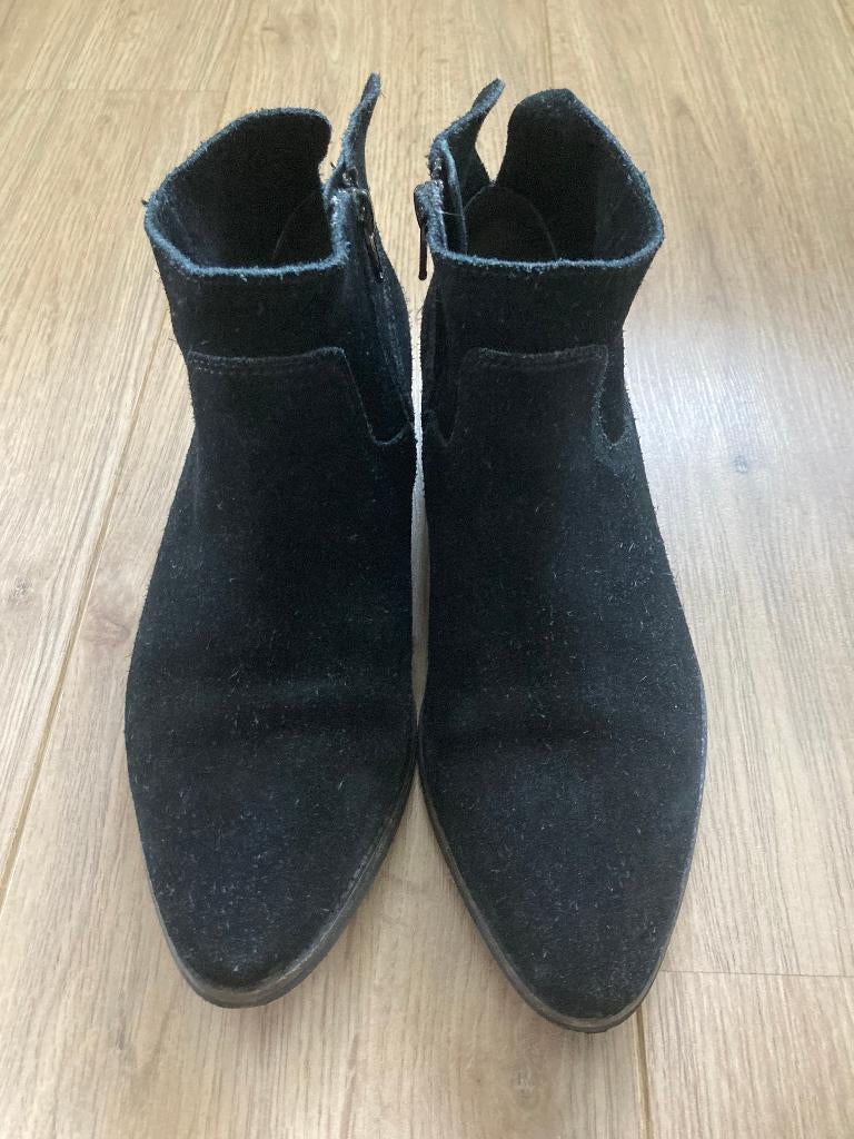 Zwarte enkellaarsjes/schoenen - Esprit, Kleding | Dames, Zwart, Lage of Enkellaarzen, Ophalen of Verzenden, Gedragen
