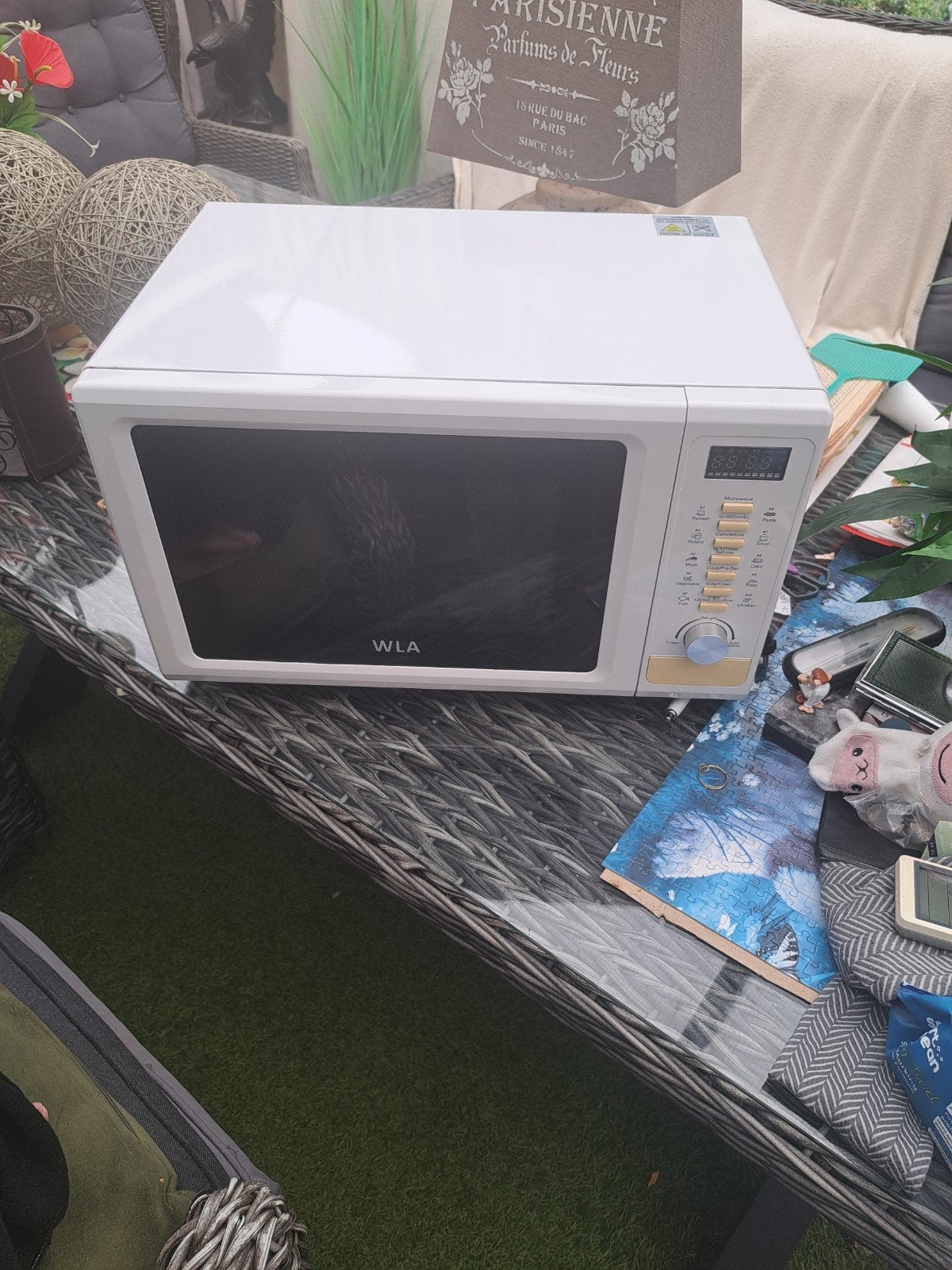 WLA Magnetron - Wit en Compact, Ophalen, Gebruikt, Minder dan 45 cm, Magnetron