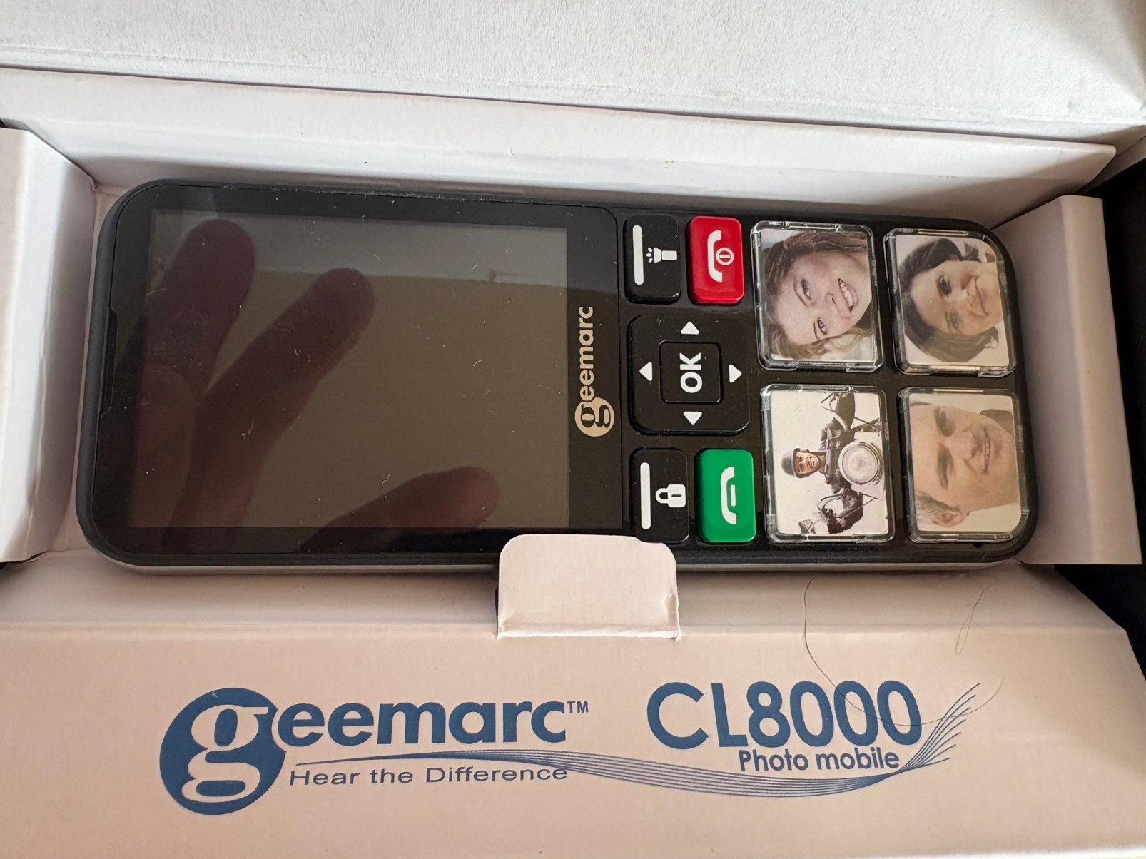 Senioren telefoon, Ophalen, Zo goed als nieuw, Zwart