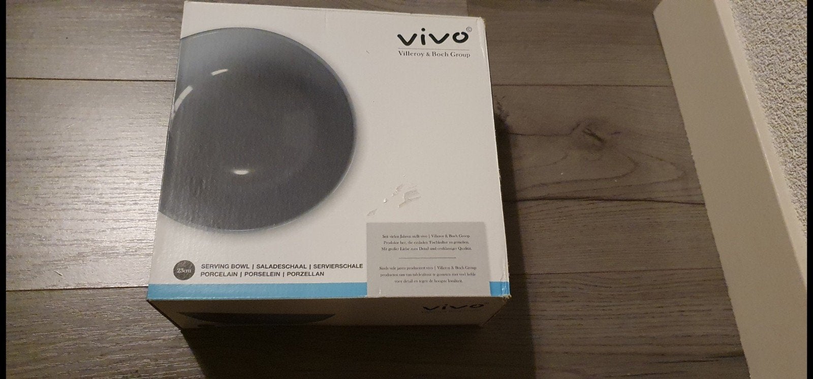 5x Ah vivo villeroy en boch porselein servies salade schaal, Ophalen, Nieuw, Kom(men)