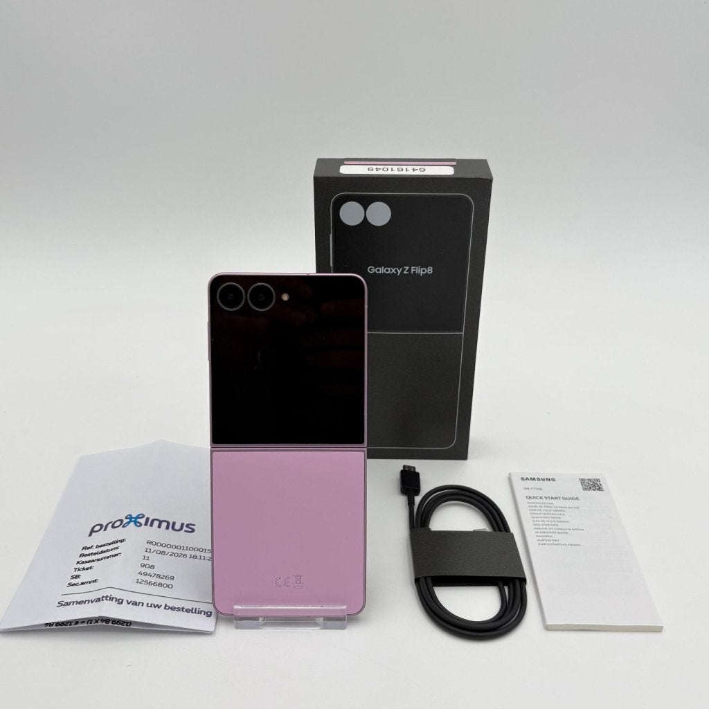 Foto 2 van Samsung Galaxy Z Flip 8 12Gb 256Gb Pink - 36 laadcycli + Bon